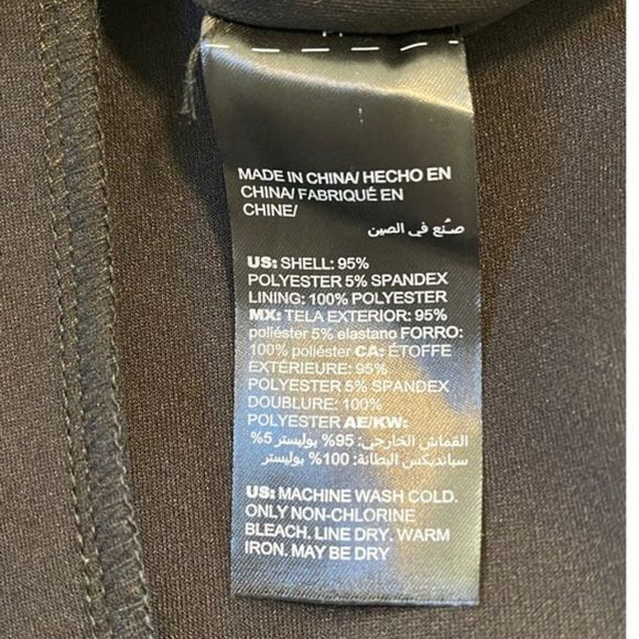 NEW WHBM BLOUSON KNIT SHEATH DRESS SIZE 00‎ - Picture 7 of 7